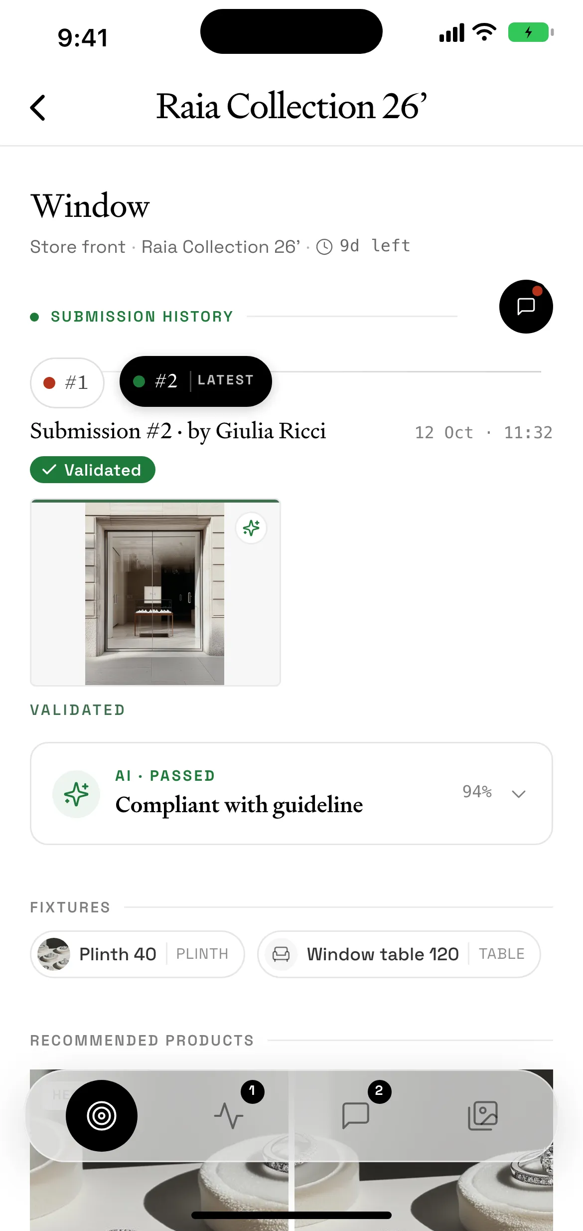 The app: validated