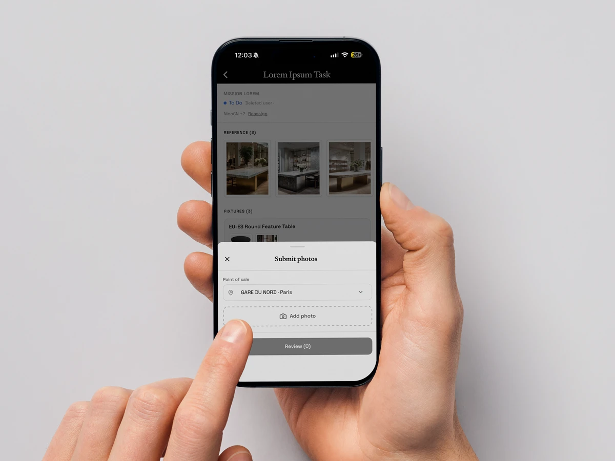 Visual merchandising compliance on ToldUntold